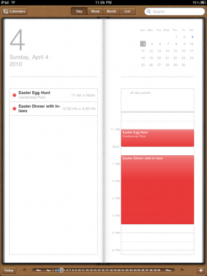 iCal per Apple iPad