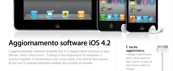 iOS 4.2 per iPad