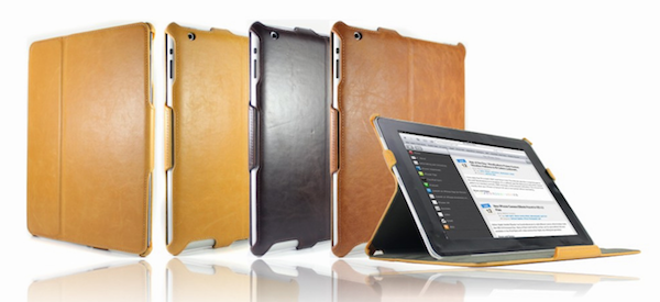 Custodia in pelle per iPad 2