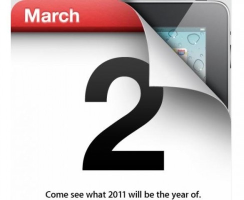 Apple iPad 2, è ufficiale la presentazione il 2 marzo