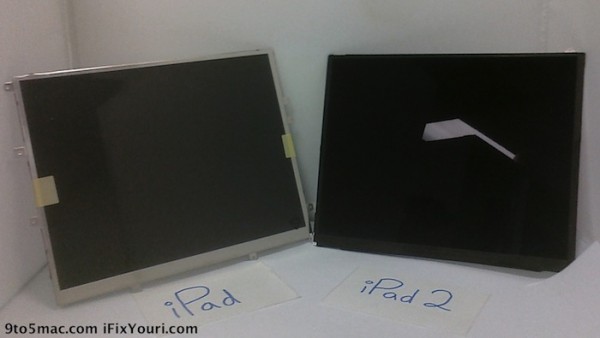 ipad 2 display confronto ipad