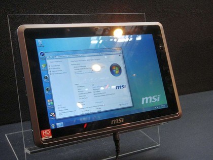 MSI WindPad 120W, nuovo tablet basato su Intel Oak Trail