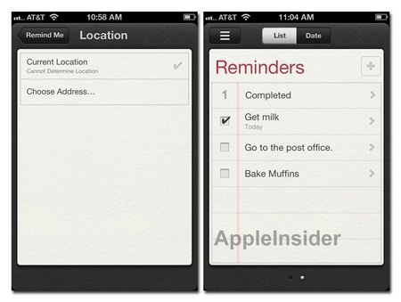 Apple iOS 5.0, cos'è e come funziona Reminders