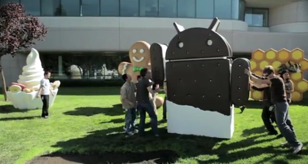 Google presenta ufficialmente Android 4.0 Ice Cream Sandwich