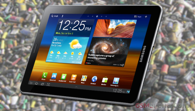 Samsung Galaxy Tab 7.7: ecco quanto dura la batteria