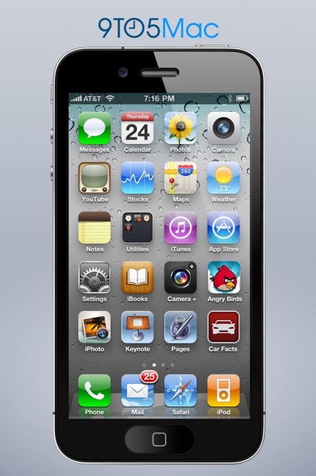 Apple iPhone 5: nuovo concept con display da 4 pollici