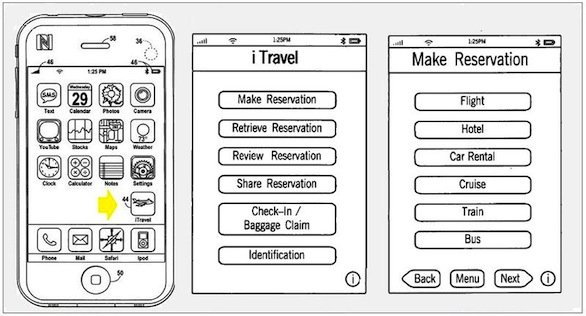 Apple iTravel, brevetto sui viaggi e l'utilizzo del chip NFC