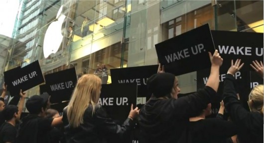 Samsung non ha organizzato la campagna pubblicitaria Wake-Up contro Apple in Australia