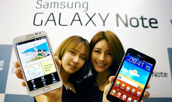 Samsung Galaxy Note: iniziato il rilascio dell'aggiornamento ad Android 4.0 ICS