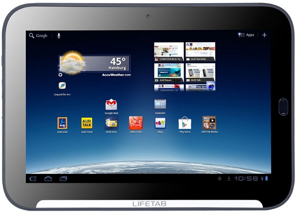 Medion Lifetab P9516: prima immagine del nuovo tablet Android