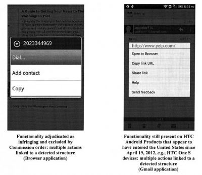 Apple: infrazione dei brevetti in 29 dispositivi HTC
