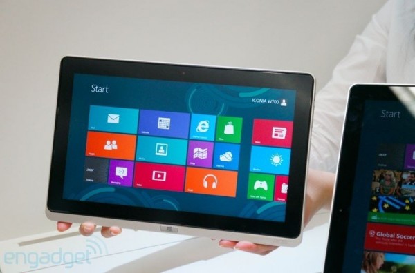 Acer Iconia Tab W700: tablet Windows 8 con chipset Intel Ivy Bridge