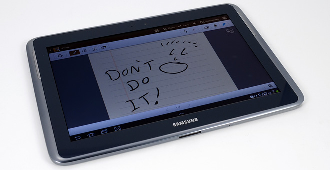 Samsung Galaxy Note 10.1 è facile da riparare