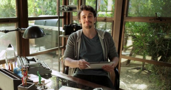 Samsung Galaxy Note 10.1: video pubblicitario con James Franco