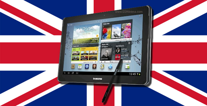 Samsung Galaxy Note 10.1 arriva in Inghilterra tra pochi giorni