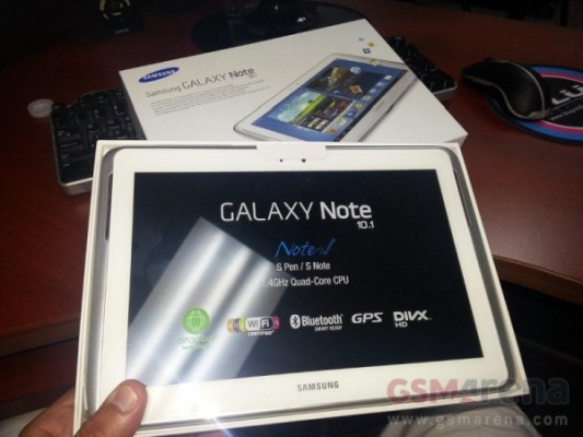 Samsung Galaxy Note 10.1 già inviato ad alcuni negozi