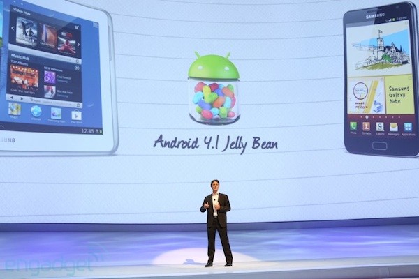 Samsung Galaxy Note 10.1: molto presto l'aggiornamento ad Android 4.1 Jelly Bean