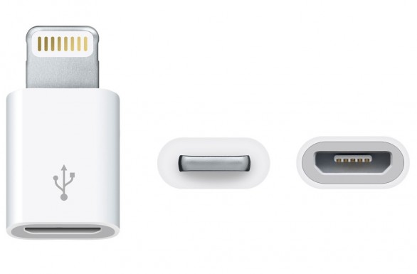 L'adattatore Lightning - Micro USB in vendita solo in Europa