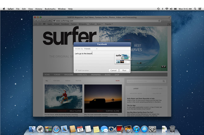 Apple OS X 10.8.2: disponibile agli sviluppatori una nuova Build
