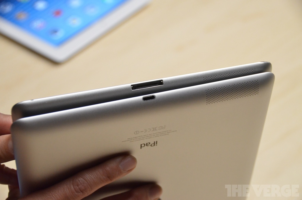 Apple iPad 4: immagini di confronto con il nuovo iPad