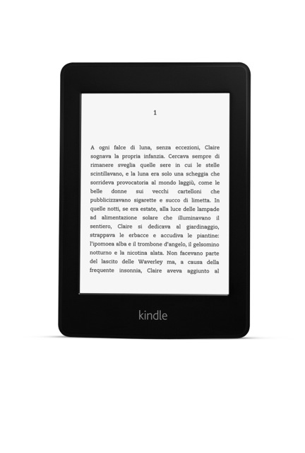 Kindle Paperwhite: disponibile in Italia dal 22 Novembre