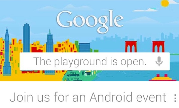 Google: evento stampa il 29 Ottobre focalizzato su Android