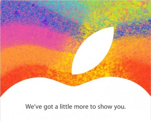 Apple iPad Mini: ufficiale l'evento stampa del 23 Ottobre