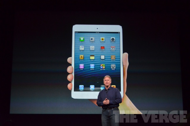 Apple annuncia l'iPad mini e l'iPad di quarta generazione