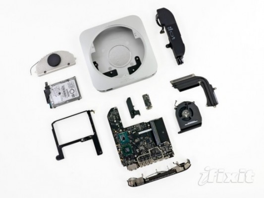 I ragazzi di iFixit smontano il nuovo Mac Mini