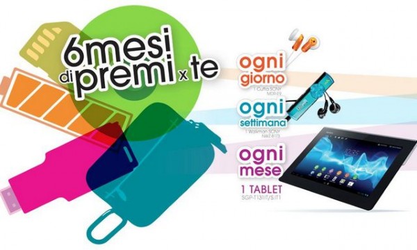 Xperia Tablet S: nuovo concorso da Sony Italia