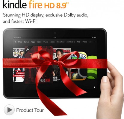 Amazon Kindle Fire HD: arriva negli USA la versione da 8.9 pollici