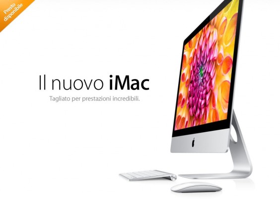 I nuovi iMac di Apple disponibili dal 30 Novembre