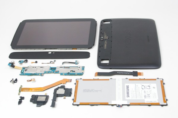 Samsung Nexus 10: ecco com'è fatto dentro