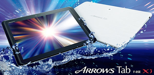 Fujitsu Arrows Tab F-05: nuovo tablet Android con schermo FullHD