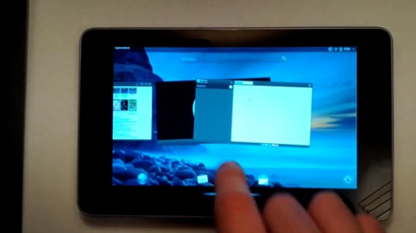 WebOS installato sul tablet Google Nexus 7