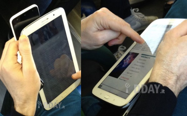 Samsung Galaxy Note 8.0: prime foto dal vivo