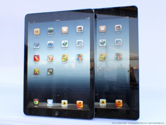 Apple iPad 5: prime immagini di rendering 3D