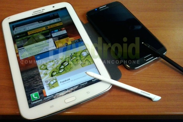 Samsung Galaxy Note 8.0 a confronto con il Galaxy Note 2