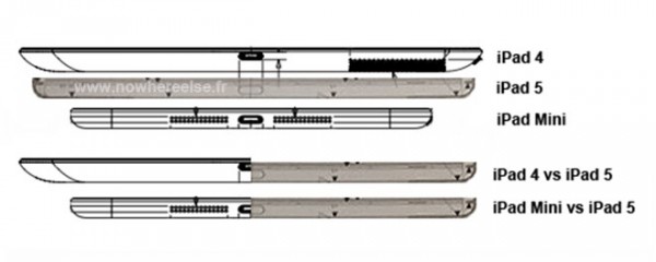 Apple iPad 5: nuove conferme sul design più sottile rispetto all'iPad 4