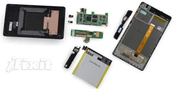 Google Nexus 7 2 smontato pezzo per pezzo da iFixit