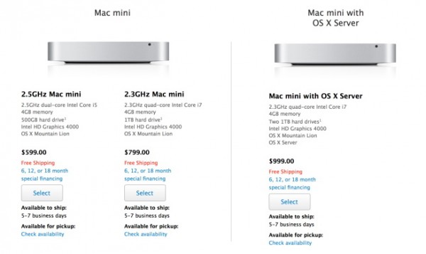 Mac Mini: in uscita in autunno la nuova versione con chipset Intel Haswell