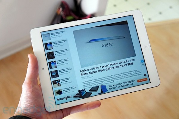 iPad Air ampiamente promosso dalle prime recensioni online