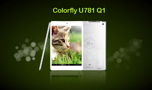 Colorfly U781 è il nuovo tablet Android che sfid l'iPad Mini