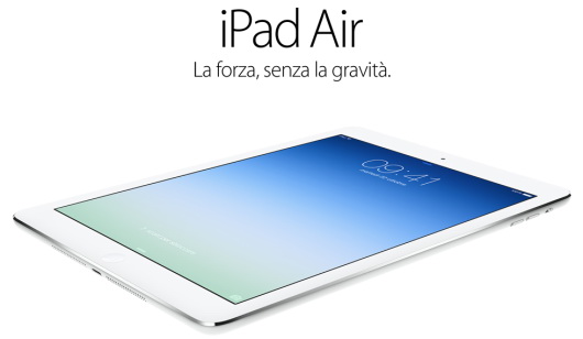 iPad Air: vendite record durante il weekend di lancio