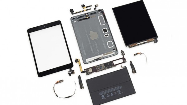 iPad Mini 2 con Retina Display smontato pezzo per pezzo da iFixit