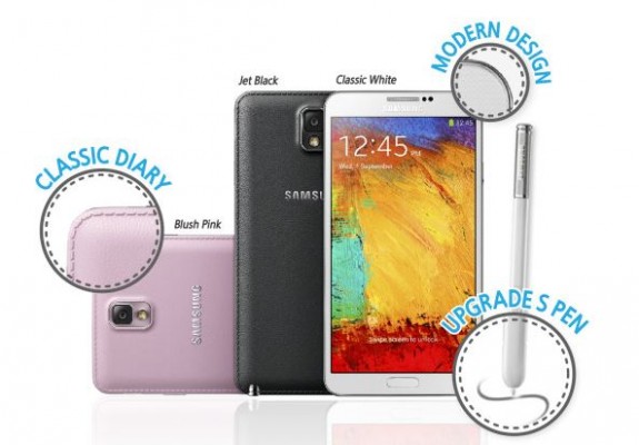 Samsung Galaxy Note 3 e Galaxy Gear: infografica spiega le novità