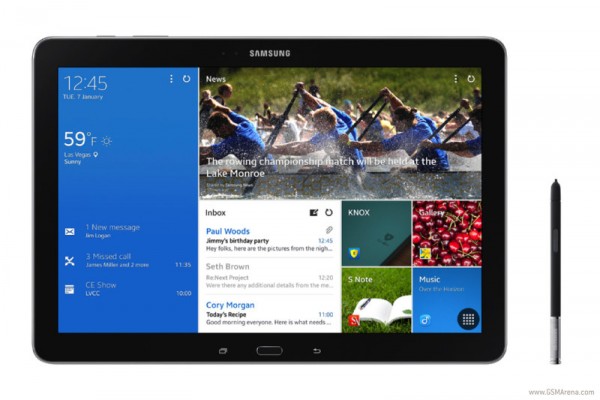 CES 2014: Samsung annuncia il Galaxy Note Pro 12.2 e i nuovi Galaxy Tab Pro