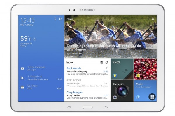CES 2014: Samsung annuncia il Galaxy Note Pro 12.2 e i nuovi Galaxy Tab Pro