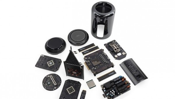 Mac Pro 2013: facile da smontare e riparare, secondo iFixit