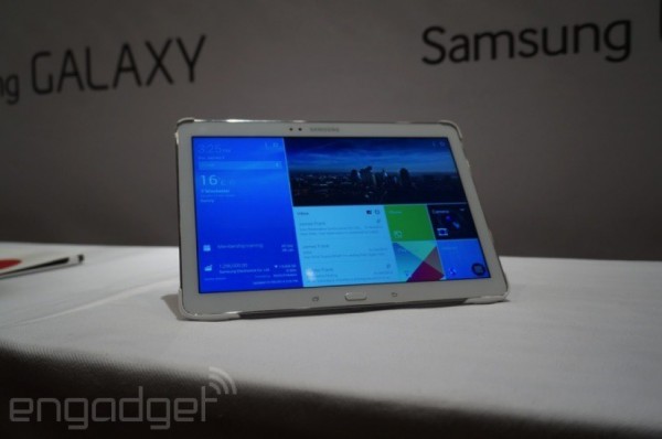 CES 2014: immagini dal vivo dei nuovi tablet Samsung Galaxy Tab Pro